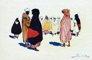 Scenes d'Afrique du Nord par Edourd Marcel Sandoz (24)